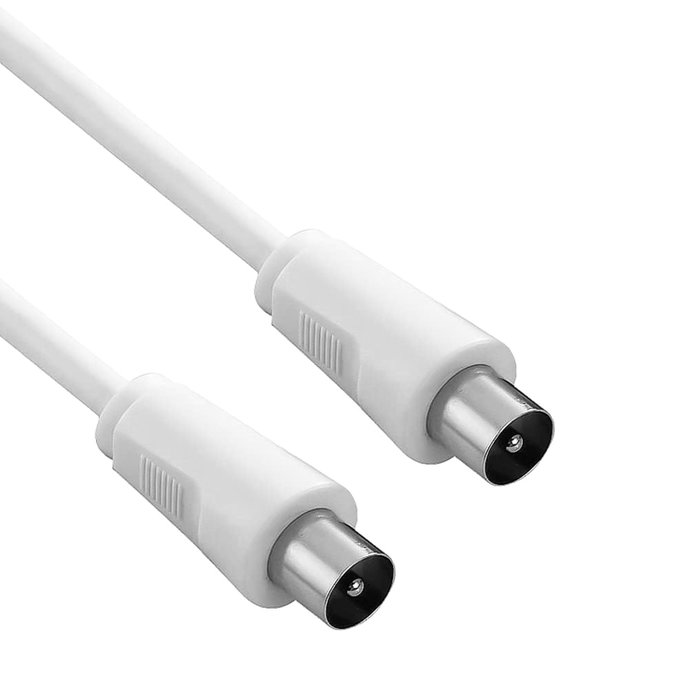 WOLFPACK LINEA PROFESIONAL Rallonge vidéo de 3 m avec connecteur 9,5 mm blanc WOLFPACK LINEA PROFESIONAL Rallonge vidéo de 3 m avec connecteur 9,5 mm blanc