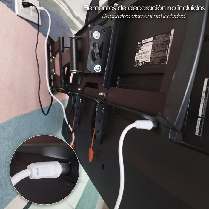 WOLFPACK LINEA PROFESIONAL Rallonge vidéo de 3 m avec connecteur 9,5 mm blanc WOLFPACK LINEA PROFESIONAL Rallonge vidéo de 3 m avec connecteur 9,5 mm blanc