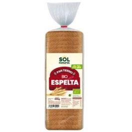 SOLNATURAL Pain de mie tendre à l'épeautre bio 400g