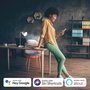 Muvit iO Lampe de Bureau Intelligente WiFi avec Application, 24 LEDs, Réglable Blanc/Chaud/Froid