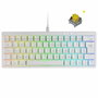 Clavier pour jeu Mars Gaming MKMINIPROWYES Blanc Qwerty US