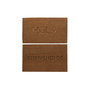 Paillasson DKD Home Decor Marron Caoutchouc Coco (75 x 45 x 2,3 cm) (2 Unités)