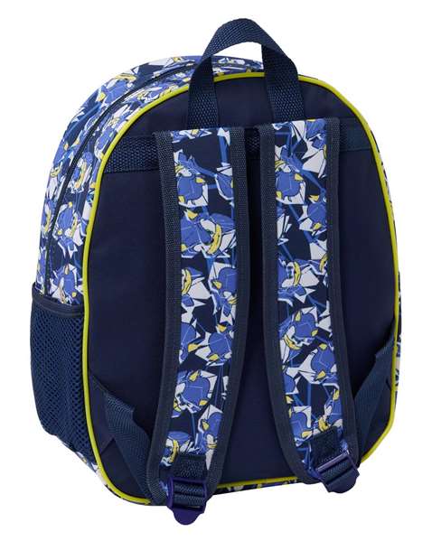Safta Mochila 3D Sonic "City" 27x33x10 cm - Sac à dos enfant dès 3 ans