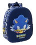 Safta Mochila 3D Sonic "City" 27x33x10 cm - Sac à dos enfant dès 3 ans