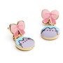 Pusheen boucles d´oreilles Drop Pink Bows