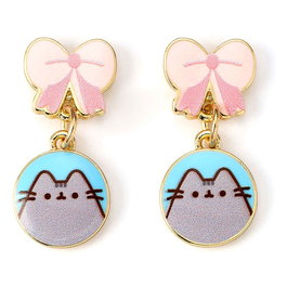 Pusheen boucles d´oreilles Drop Pink Bows