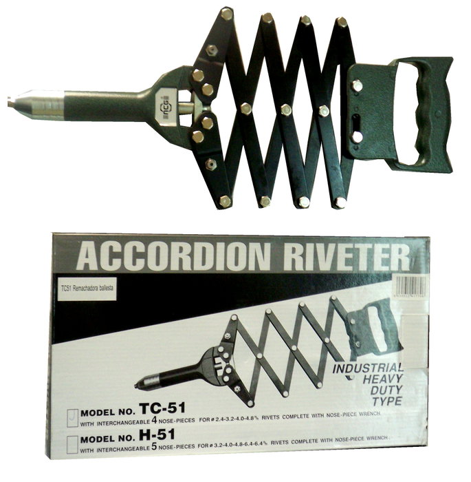 SIFER Remachadora à balancier TC51 4,8 mm SIFER Remachadora à balancier TC51 4,8 mm