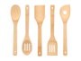 Kinvara Set de 5 ustensiles de cuisine en bambou 20.5x36.5x1.5 cm (Set de 18)