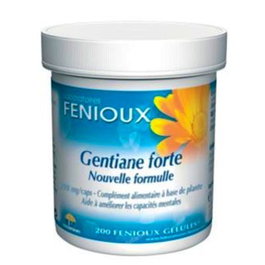 FENIOUX Genciana Forte 290mg, 200 capsules