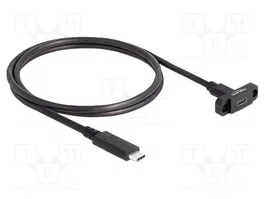 DELOCK Câble USB 3.2 Gen 2 USB C vers USB C 1m
