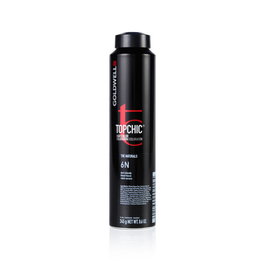 Goldwell TopChic Teinture Permanente pour Cheveux 6N Blond Foncé - 250 ml