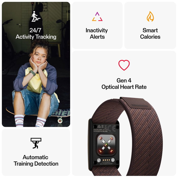 Montre intelligente Polar 920115933 Bronze