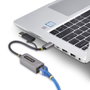StarTech.com USB-C vers Ethernet Gigabit Adaptateur avec Adaptateur USB-A - Réseau RJ45 10/100/1000 Mbps
