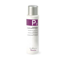 Fanola Permanente N.2 - Produit de mise en plis permanente pour cheveux teints et traités - 500 ml avec extraits d'herbes