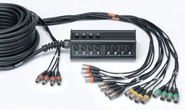 CORDIAL Boîte de scène XLR 16 entrées 4 sorties câble 30 m