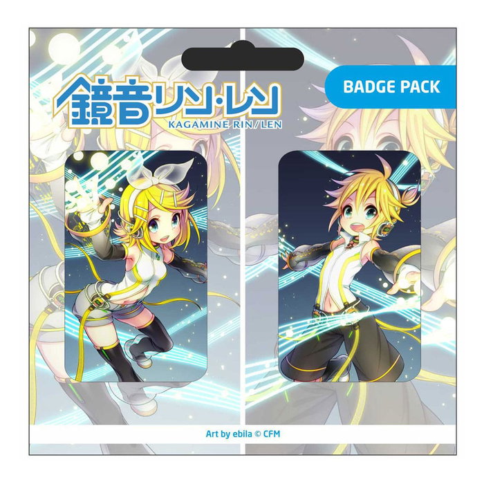 POPbuddies Hatsune Miku pack 2 pin's Set C POPbuddies Hatsune Miku pack 2 pin's Set C