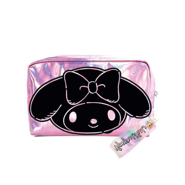 Hello Kitty Melody - Nécessaire de toilette de voyage (trousse de maquillage) - 18.0 x 11.0 x 8.5 cm - Fuchsia