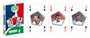 Winning Moves Étoiles Mondiales du Football No 1 cartes à jouer Anglais