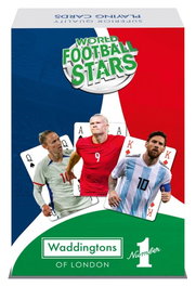 Winning Moves Étoiles Mondiales du Football No 1 cartes à jouer Anglais