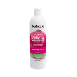 Babaria Shampooing à l'oignon, Antioxydant et Fortifiant, 380 ml