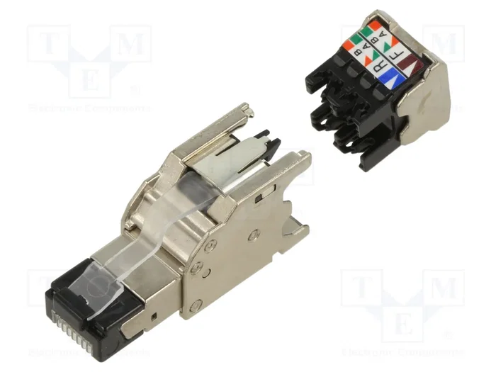 PANDUIT Connecteur RJ45 Cat 6a blindé 8p8c PANDUIT Connecteur RJ45 Cat 6a blindé 8p8c