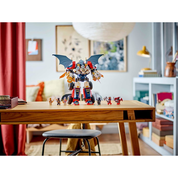 LEGO NINJAGO 71834 Le robot ultra combo de Zane - Jeu de construction 4-en-1