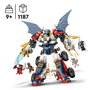LEGO NINJAGO 71834 Le robot ultra combo de Zane - Jeu de construction 4-en-1