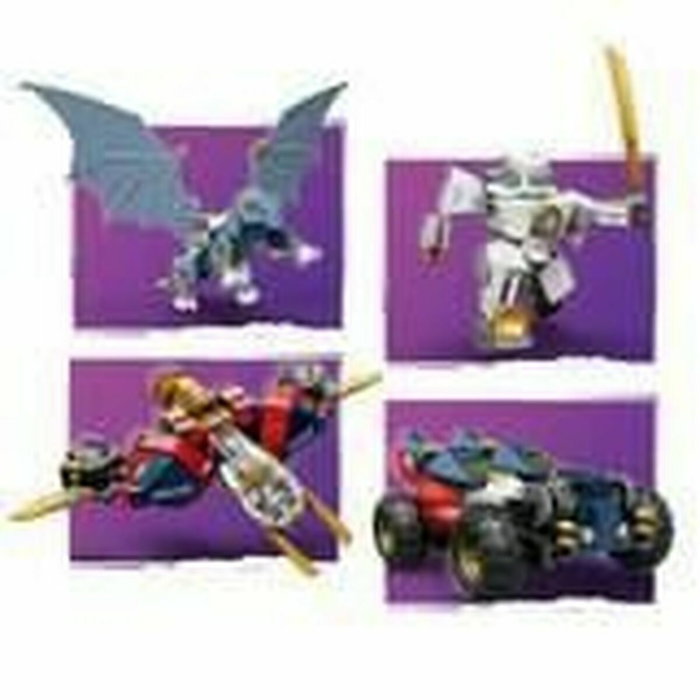 LEGO NINJAGO 71834 Le robot ultra combo de Zane - Jeu de construction 4-en-1