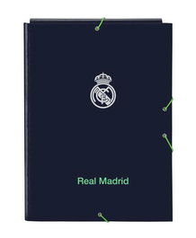 Safta - Carpette folio 3 volets Real Madrid 2e maillot 25/26, 26 x 33,5 x 2,5 cm - Chemise de rangement