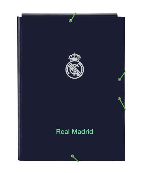 Safta - Carpette folio 3 volets Real Madrid 2e maillot 25/26, 26 x 33,5 x 2,5 cm - Chemise de rangement Safta - Carpette folio 3 volets Real Madrid 2e maillot 25/26, 26 x 33,5 x 2,5 cm - Chemise de rangement