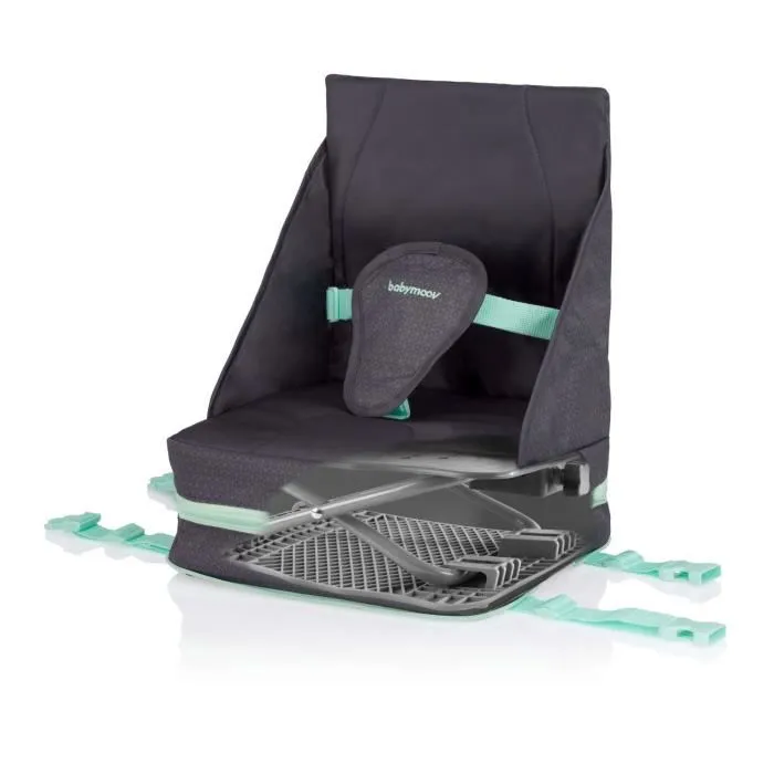 Babymoov Rehausseur Up & Go Gris Portable et Compact Babymoov Rehausseur Up & Go Gris Portable et Compact