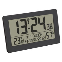 Tfa Horloge radio contrôlée avec climat intérieur 60.2557.01