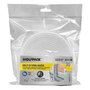 WOLFPACK LINEA PROFESIONAL Burlete Espuma 8 m x 6 mm x 20 mm blanc