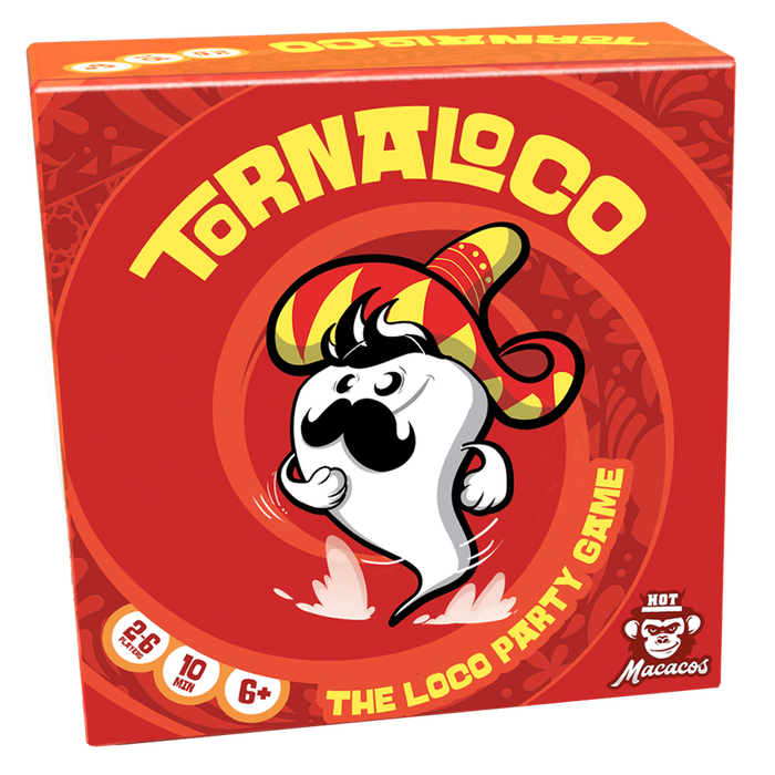 Hot Macacos Tornaloco HMTL01ES Jeu de cartes rapide pour 2-6 joueurs dès 6 ans Hot Macacos Tornaloco HMTL01ES Jeu de cartes rapide pour 2-6 joueurs dès 6 ans