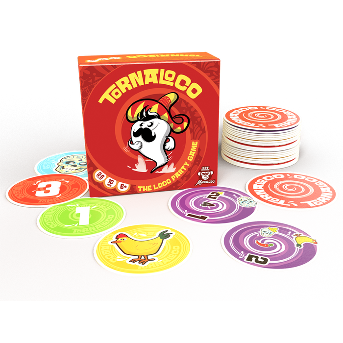 Hot Macacos Tornaloco HMTL01ES Jeu de cartes rapide pour 2-6 joueurs dès 6 ans Hot Macacos Tornaloco HMTL01ES Jeu de cartes rapide pour 2-6 joueurs dès 6 ans