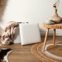 Home Deco Factory CAJA-PUF PLEG. TAPIZADO RIZO