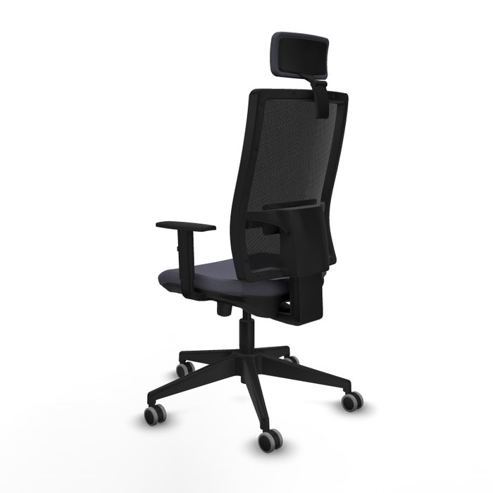 Piqueras y Crespo Chaise de Bureau Horna Traslack Gris foncé Piqueras y Crespo Chaise de Bureau Horna Traslack Gris foncé