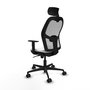 Chaise de Bureau avec Appui-tête Piqueras y Crespo 1D036N2 Blanc