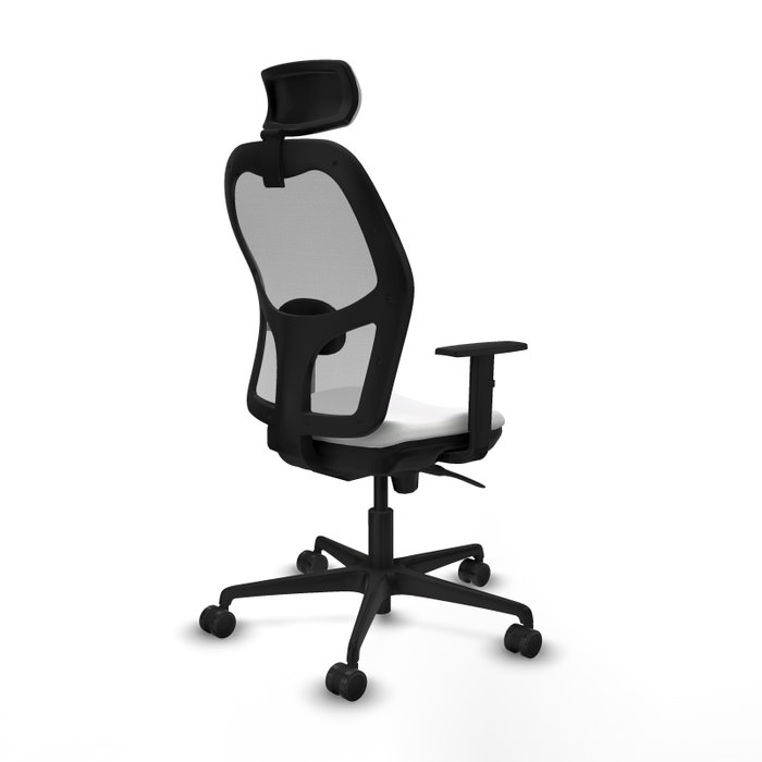 Chaise de Bureau avec Appui-tête Piqueras y Crespo 1D036N2 Blanc
