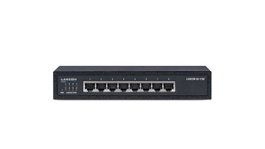 Lancom Systems LANCOM GS-1108 : Commutateur Gigabit Ethernet non géré 8 ports 10/100/1000 Mbps, conception fanless sans ventilateur, boîtier métal