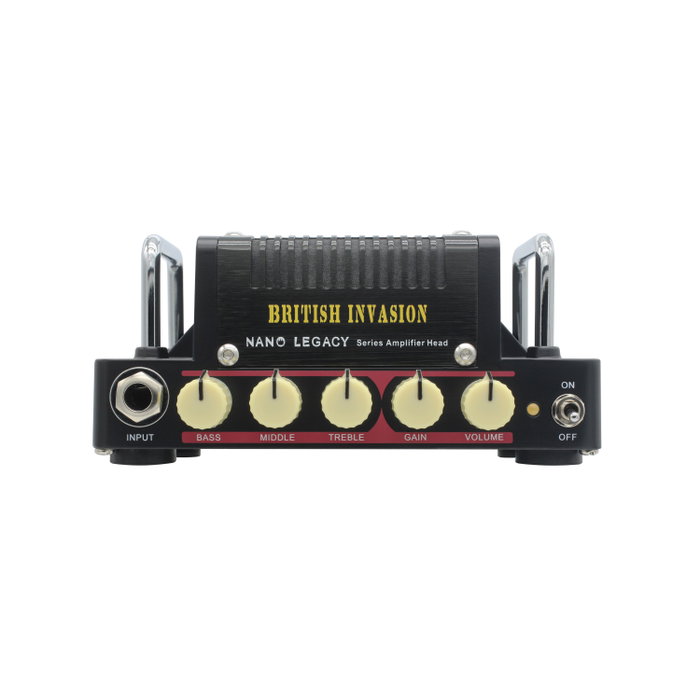 Hotone British Invasion Tête Ampli Guitare 5W Classe AB avec FX Loop et Sortie Casque Hotone British Invasion Tête Ampli Guitare 5W Classe AB avec FX Loop et Sortie Casque