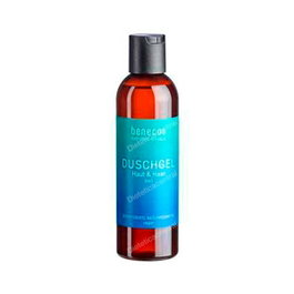 BENECOS Gel de douche 2 en 1 Corps et Cheveux Bio Vegan 200 ml