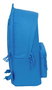 Safta Mochila doble Sac à dos pour ordinateur portable 15,6 pouces avec chargeur USB F.C. Barcelona pour fille indigo 31x44x18 cm