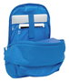 Safta Mochila doble Sac à dos pour ordinateur portable 15,6 pouces avec chargeur USB F.C. Barcelona pour fille indigo 31x44x18 cm