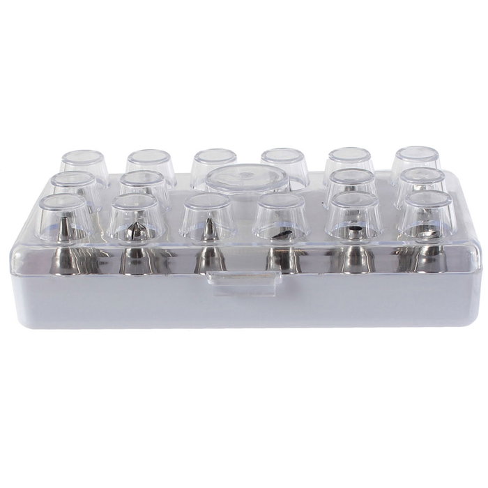 Lily Cook Set de 16 douilles avec adaptateur Lily Cook Set de 16 douilles avec adaptateur