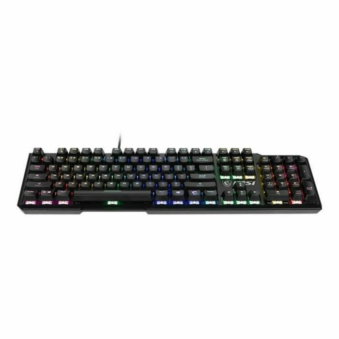 MSI VIGOR GK41 - Clavier mécanique gamer Kailh Red, Noir, AZERTY