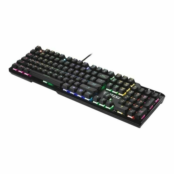 MSI VIGOR GK41 - Clavier mécanique gamer Kailh Red, Noir, AZERTY