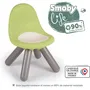 Smoby Chaise Enfant Life - Vert Pomme - Pieds Soufflés - Pour Intérieur et Extérieur Anti-UV - 90% Matière Recyclée - Fabrication Française - Dès 18 Mois - 33 x 33 x 50 cm