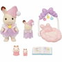 Sylvanian Families Le coucher des soeurs Lapin Chocolat