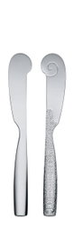 Alessi Dressed Set de 6 couteaux à beurre en acier inoxydable 18/10